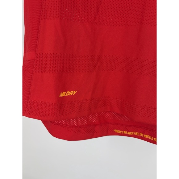 Liverpool FC Home Jersey Men's Small Red New Balance Soccer Football Shirt - Picture 4 of 10